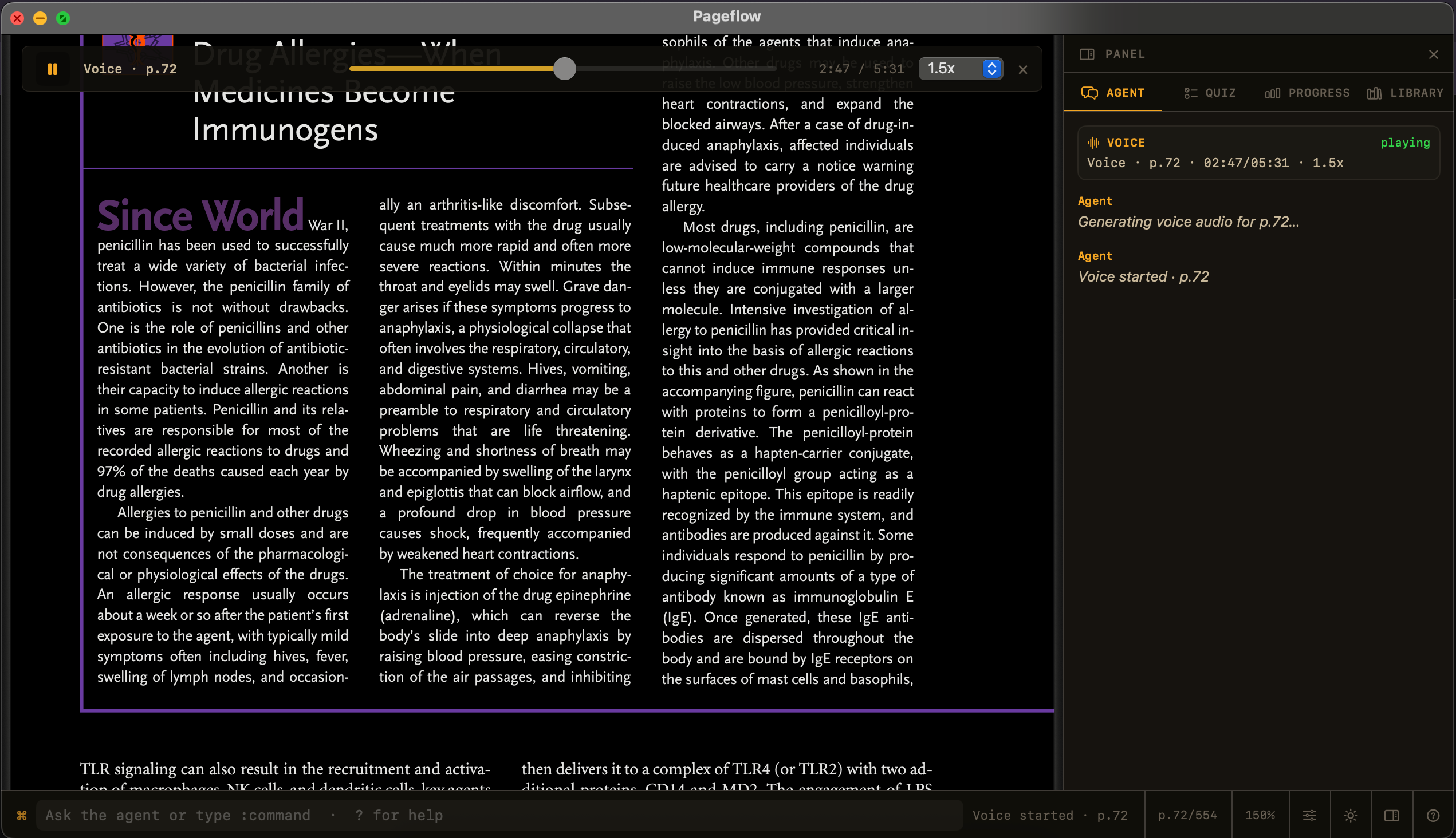 Audio Narration Controls
